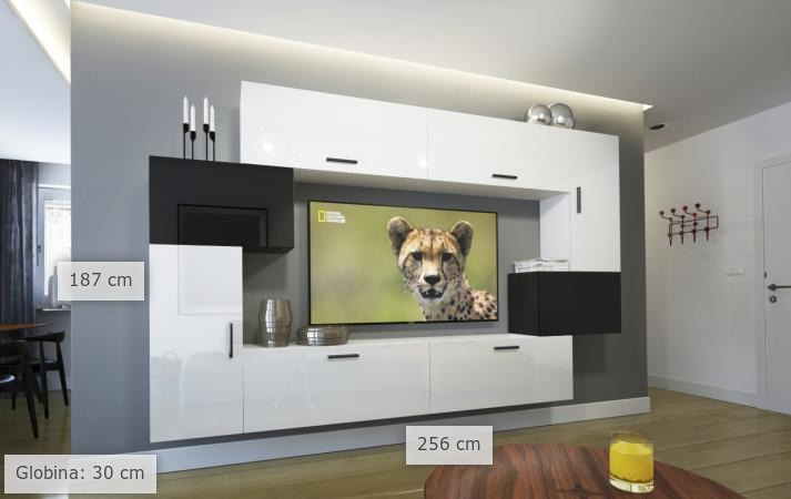 dimenzije dnevni regal Vezu