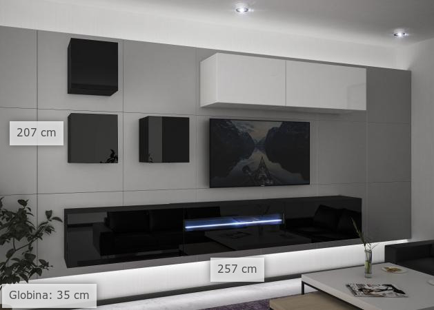 dimenzije dnevni regal Apis