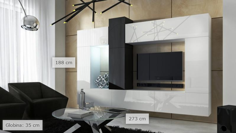 dimenzije dnevni regal Neptun