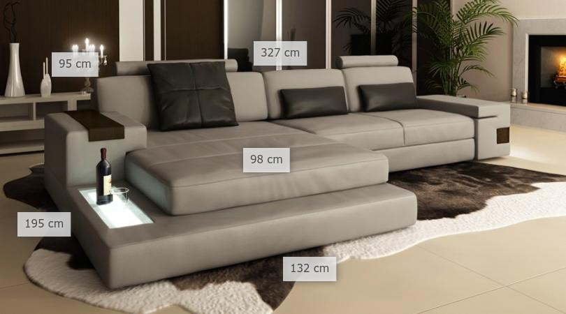 dimenzije sedežna garnitura s počivalnikom Edit