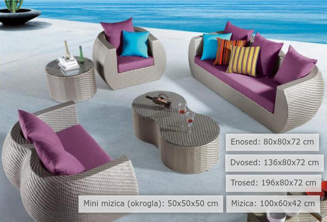 dimenzije vrtna sedežna garnitura Edit