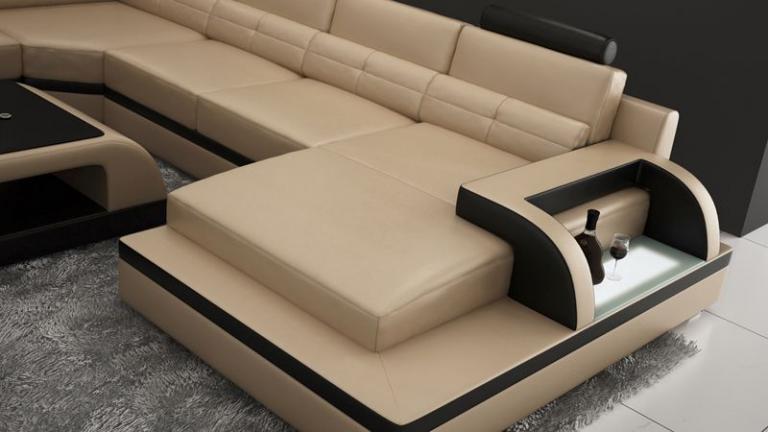 kotna sedežna garnitura s počivalnikom Ajda