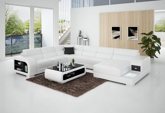 kotna sedežna garnitura s počivalnikom Lori