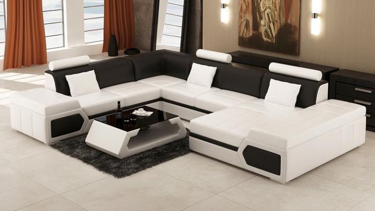 kotna sedežna garnitura s počivalnikom Nana