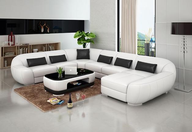 kotna sedežna garnitura s počivalnikom Nia