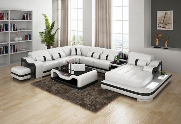 kotna sedežna garnitura s počivalnikom Zala