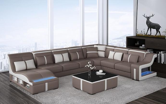 kotna sedežna garnitura s počivalnikom Zarja