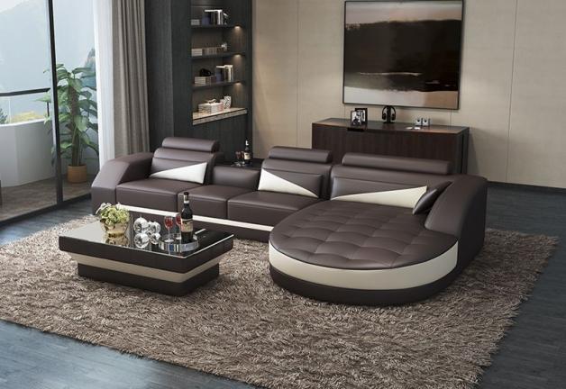 moderna sedežna garnitura s počivalnikom Vita