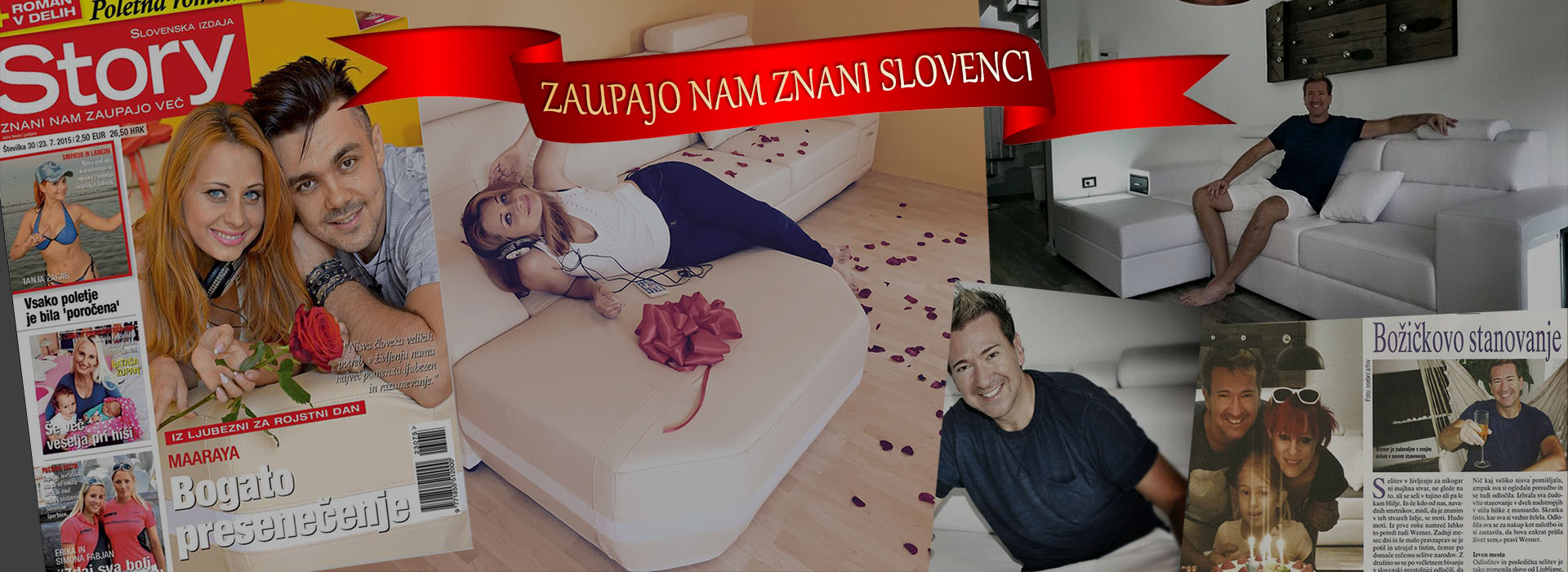Zaupajo nam znani slovenci - sedežne Leroy